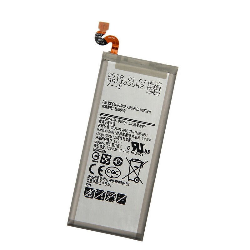 Batterie de remplacement pour Samsung Galaxy Note 8 (N950), EB-BN950ABE EB-BN950ABU EB-BN950ABA Batterie de remplacement pour Samsung Galaxy Note 8 (N950), EB-BN950ABE EB-BN950ABU EB-BN950ABA